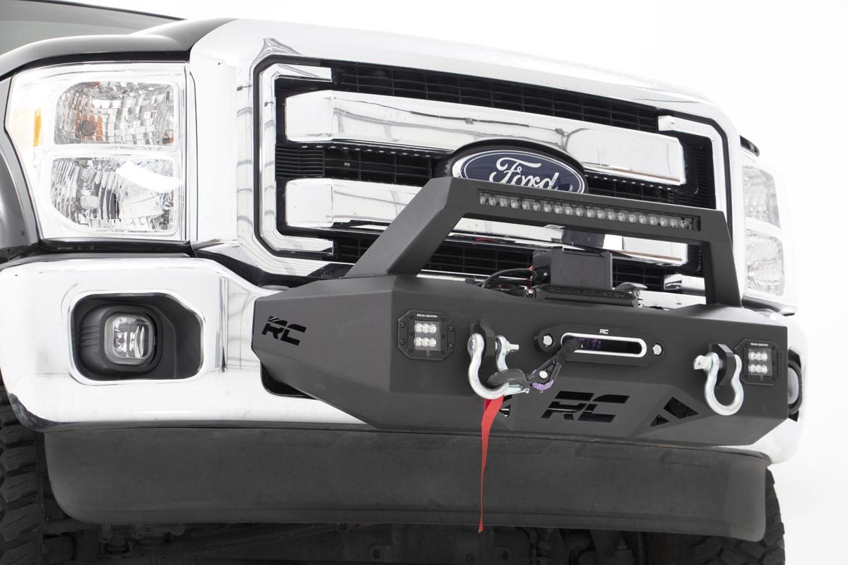 EXO Winch Mount Kit | Ford F-250 / F-350 Super Duty 2WD / 4WD (2011-2016)