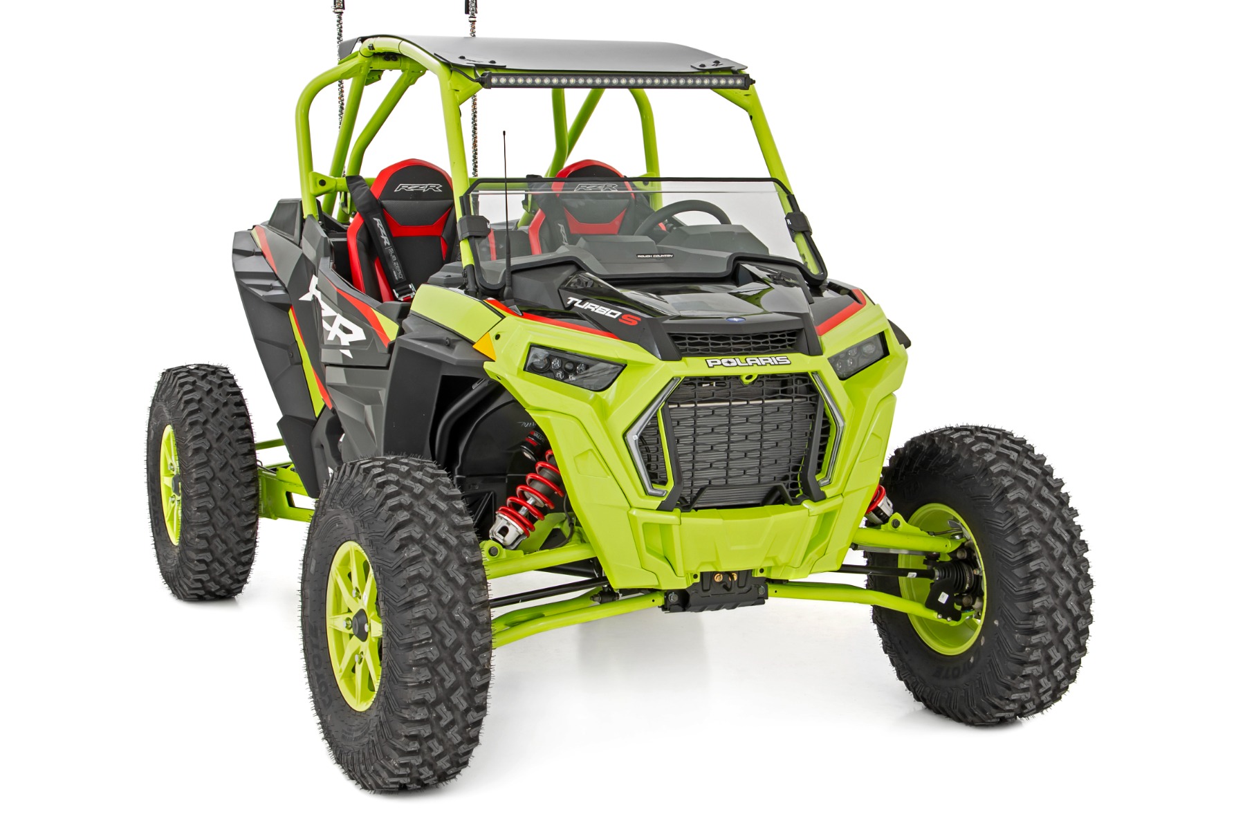 Half Windshield | Scratch Resistant | Polaris RZR Turbo S (18-21) / RZR Turbo S 4(19-21) 