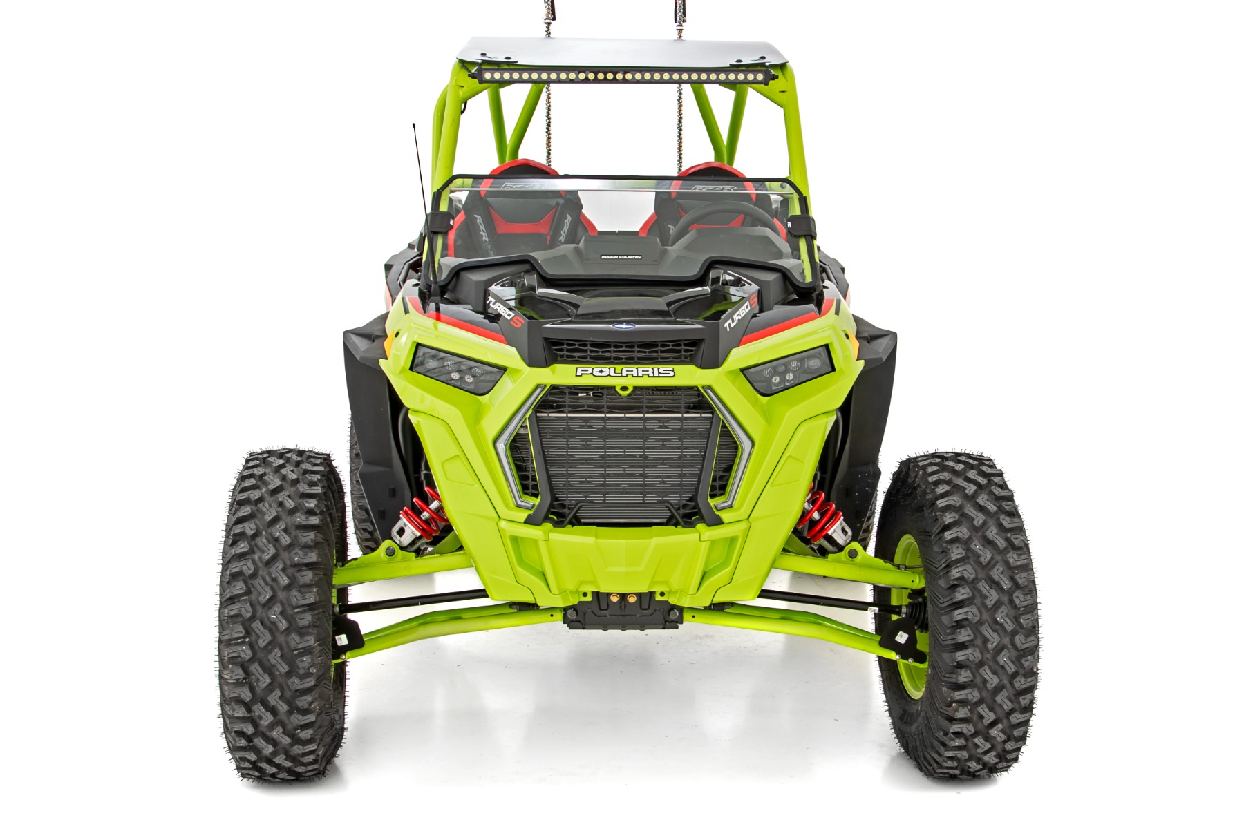 Half Windshield | Scratch Resistant | Polaris RZR Turbo S (18-21) / RZR Turbo S 4(19-21) 