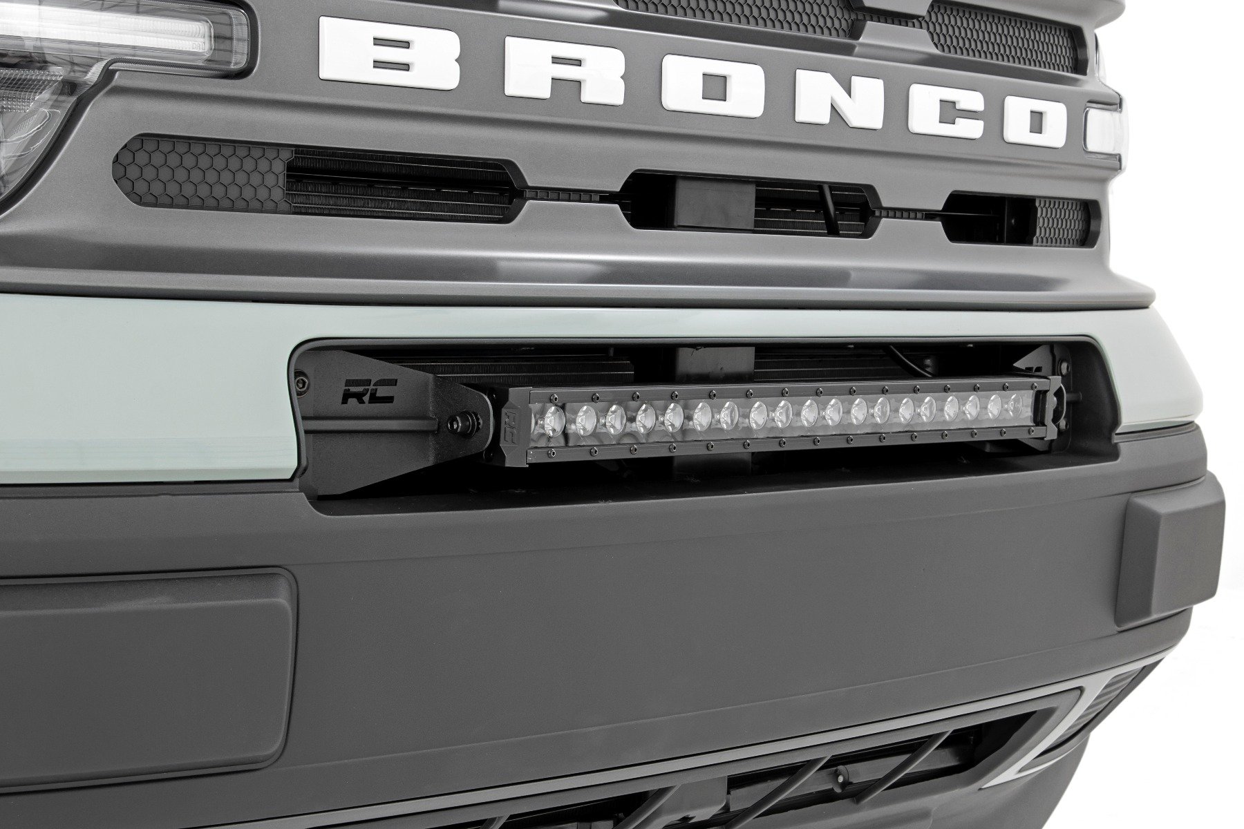 LED Light Kit | Bumper Mount | 20" Chrome Single Row | Ford Bronco Sport (21-23)