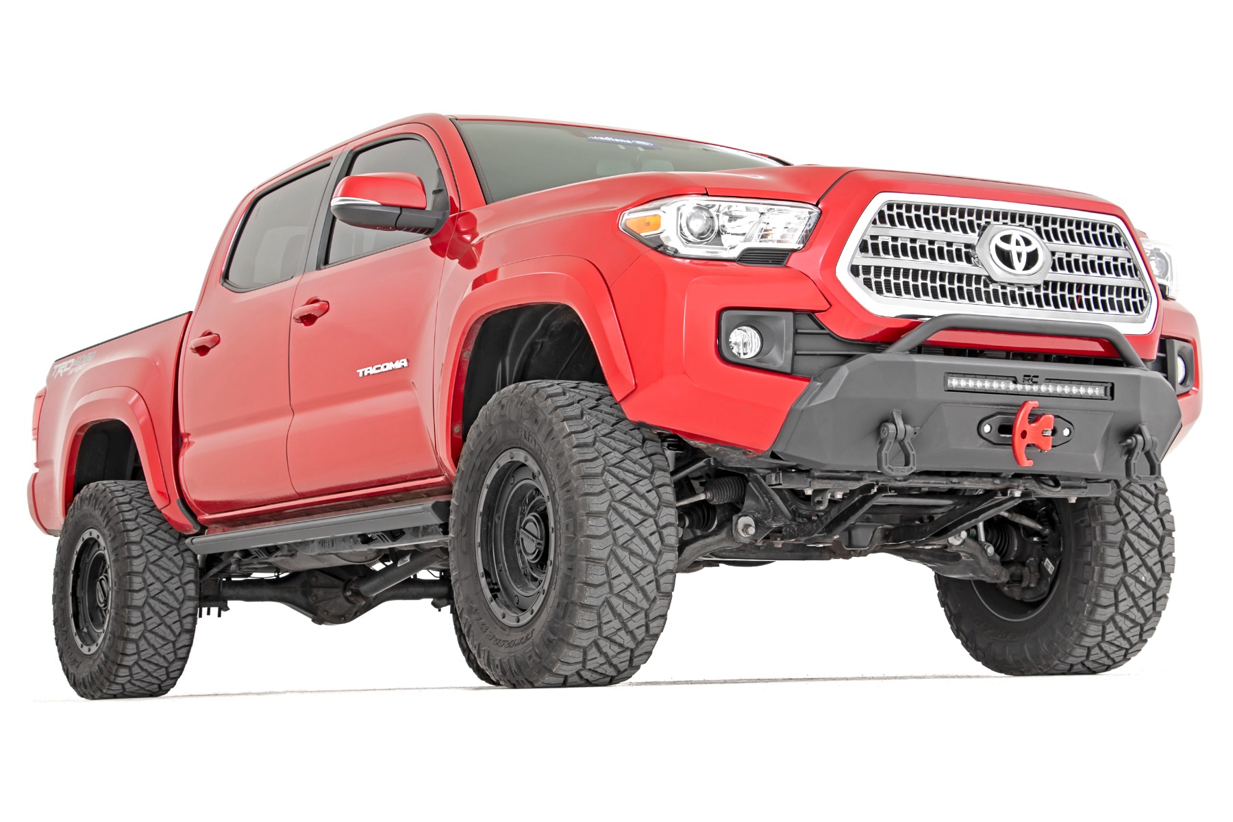 Front Bumper | Hybrid | 20" Blk DRL LED | Toyota Tacoma 4WD (2016-2023)