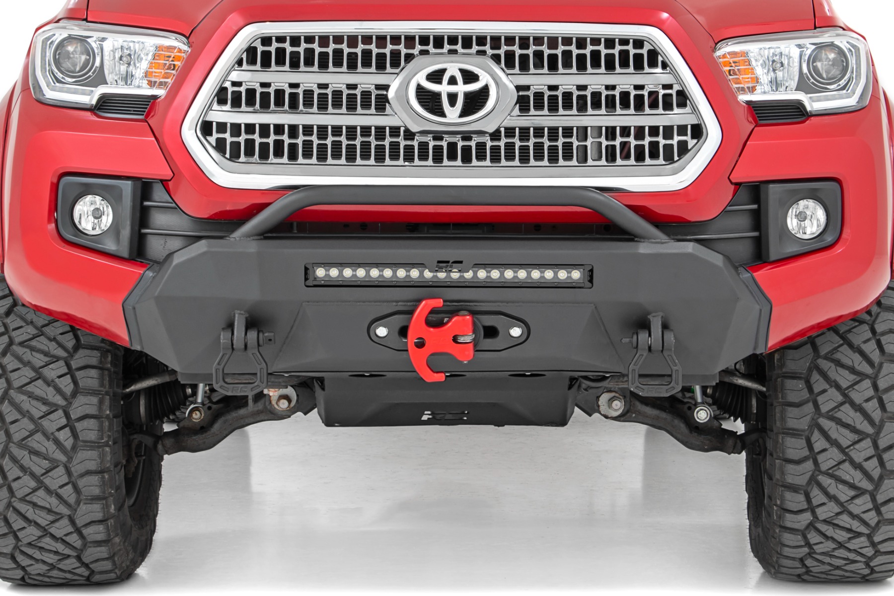 Front Bumper | Hybrid | 20" Blk DRL LED | Toyota Tacoma 4WD (2016-2023)