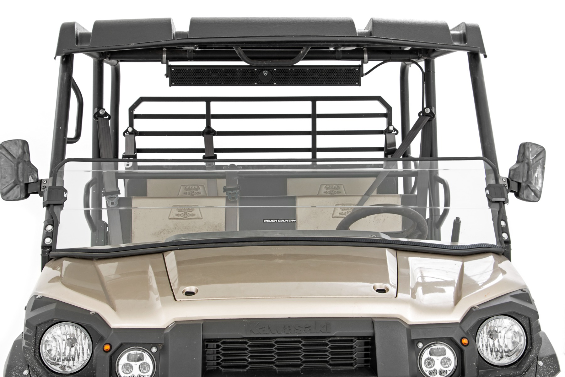 Half Windshield | Scratch Resistant | Kawasaki Mule Pro DX / Mule Pro DXT (16-22)