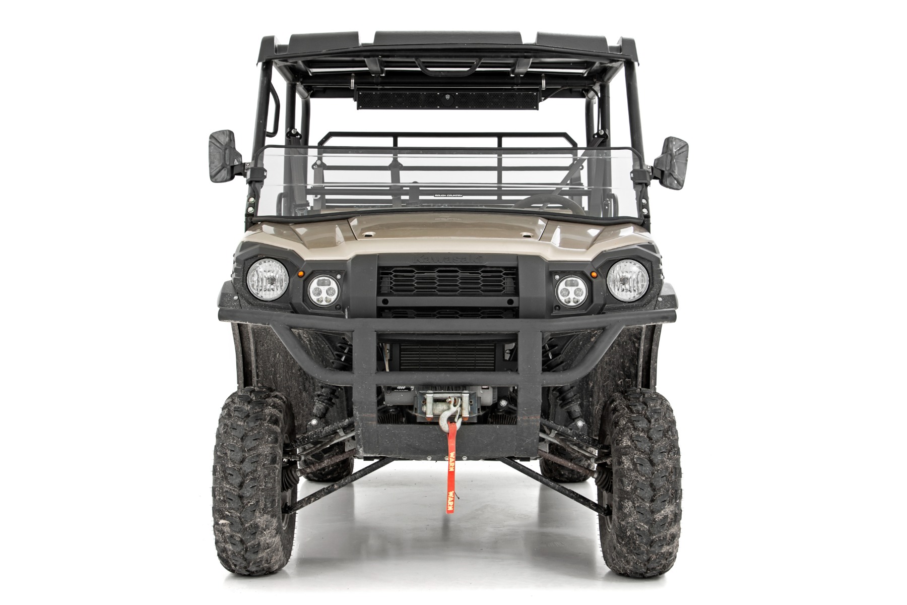 Half Windshield | Scratch Resistant | Kawasaki Mule Pro DX / Mule Pro DXT (16-22)