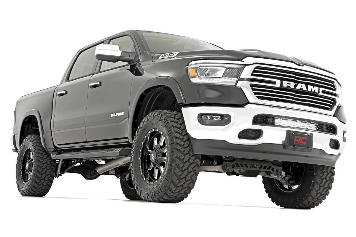 LED Light Kit | Bumper Mount | 20" Black Dual Row | Ram 1500 2WD / 4WD (19-24)