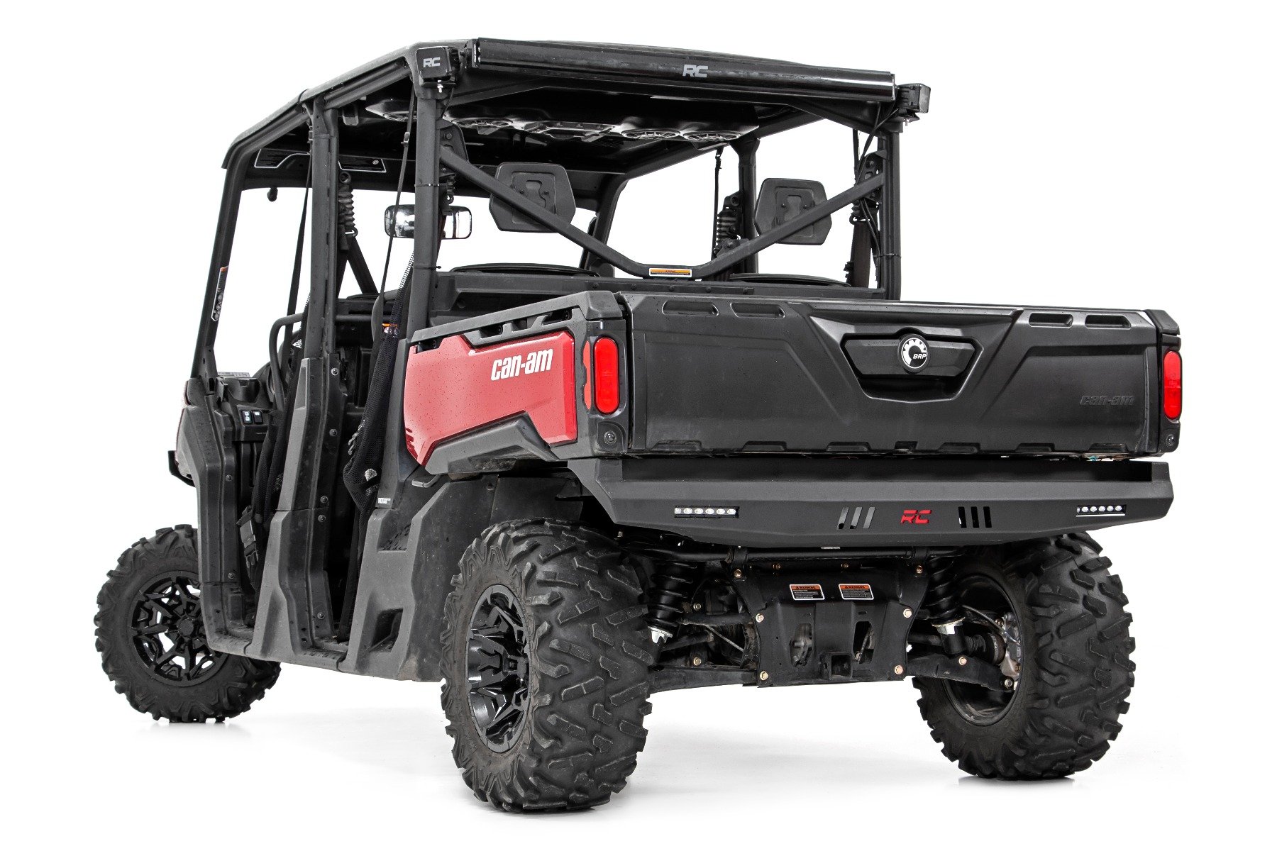 Bumper | Rear | 6" Black Slimline LED Pair | Multiple Makes & Models (Can-Am / Polaris)