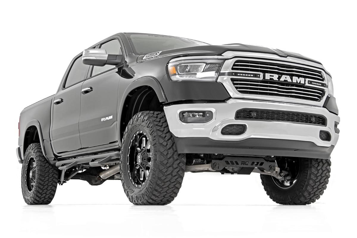 Dual 6in LED Grille Kit | Black Slimline | Ram 1500 2WD / 4WD (19-24)