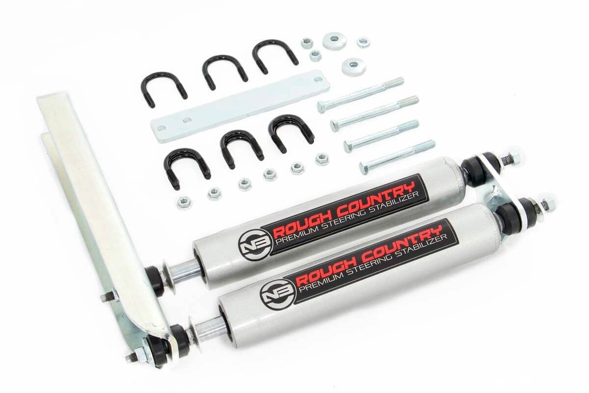 N3 Steering Stabilizer | Dual | Ford Bronco / F-150 / F-250(1980-1998)