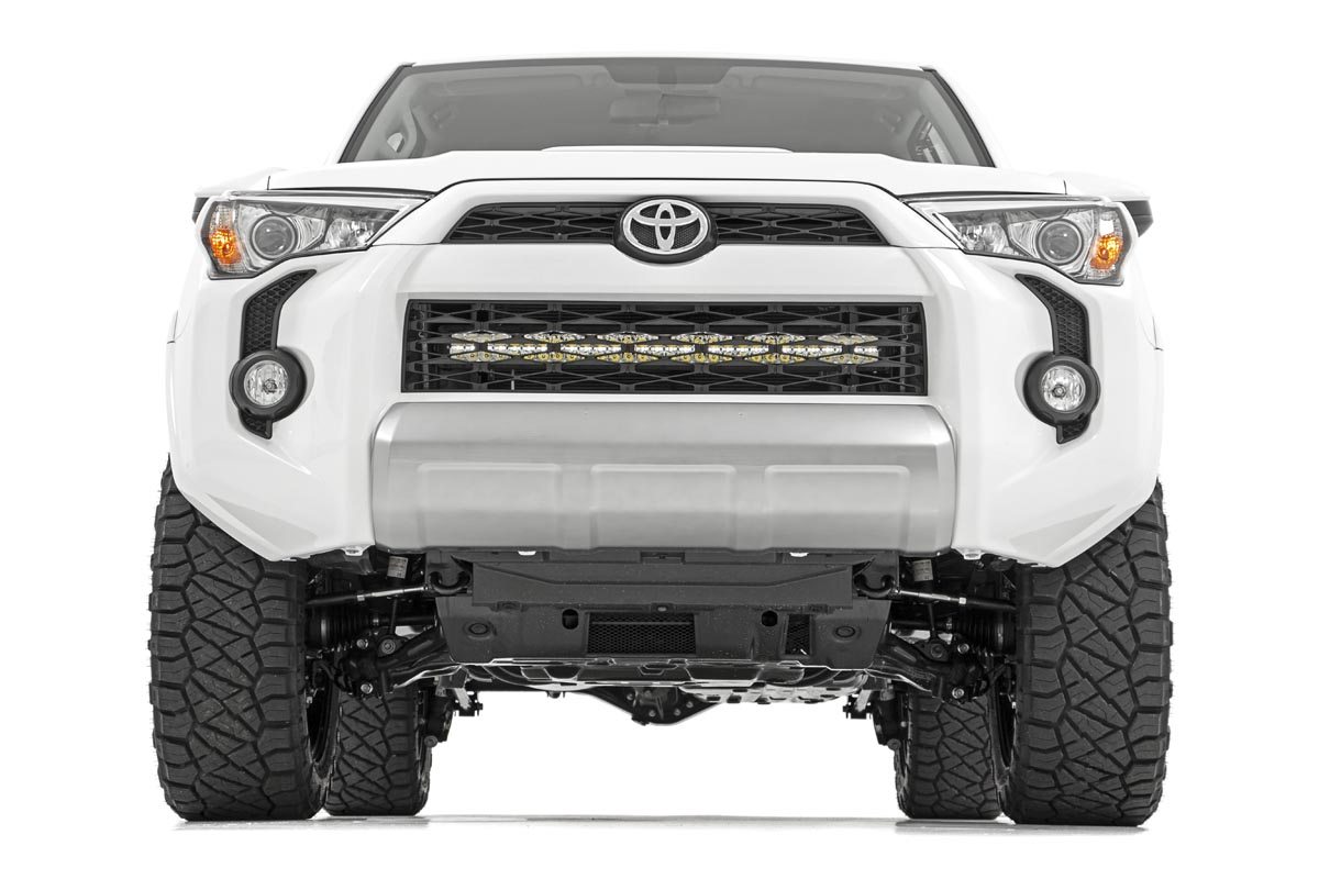 LED Light Kit | Bumper Mount | 30" Chrome Dual Row | White DRL | Toyota 4Runner (14-20)