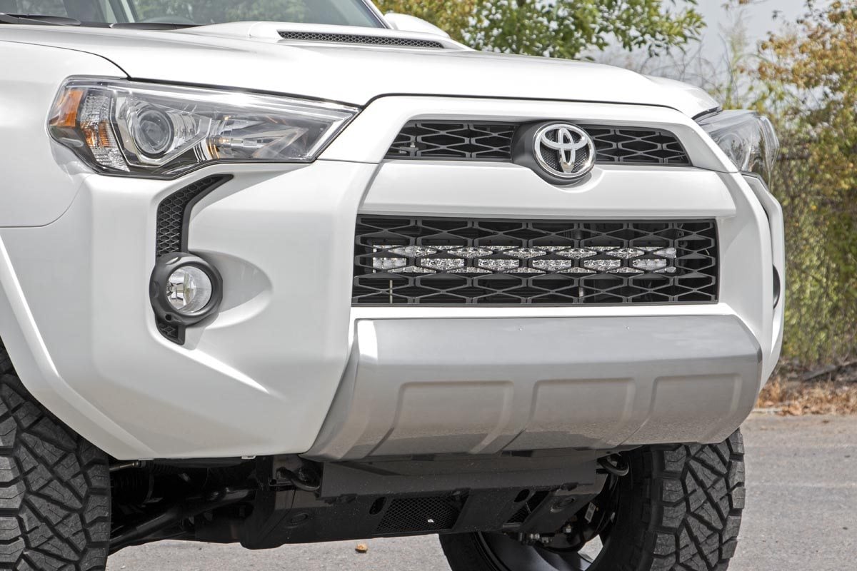 LED Light Kit | Bumper Mount | 30" Chrome Dual Row | White DRL | Toyota 4Runner (14-20)