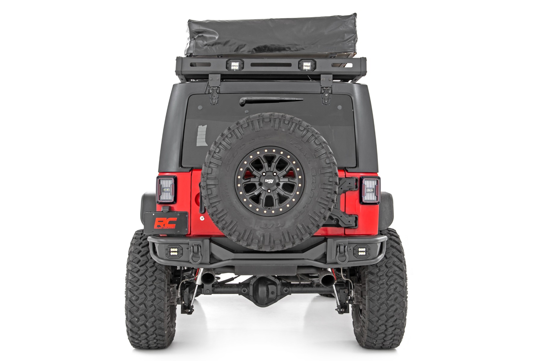 Rear Bumper | Tubular | Jeep Wrangler JK / Wrangler Unlimited(2007-2018)