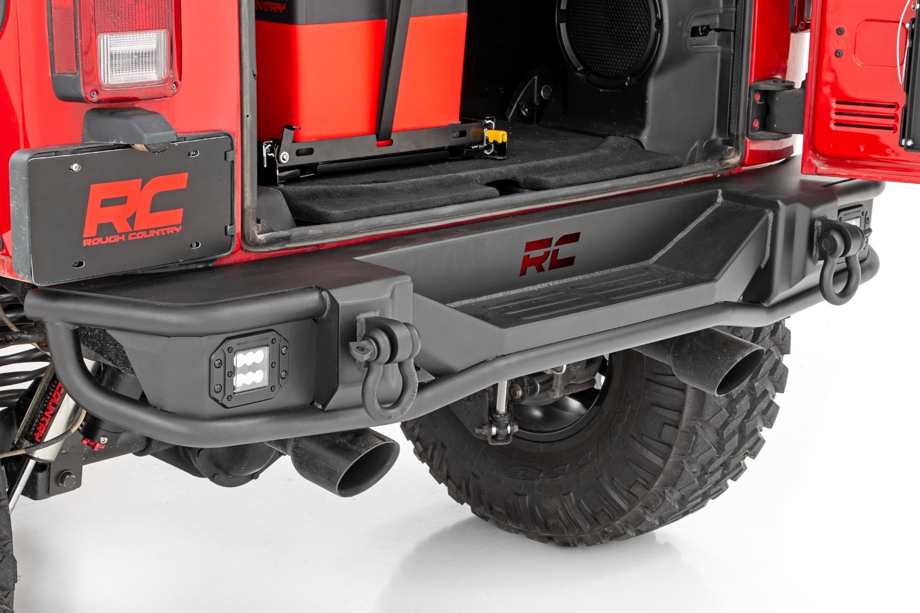 Rear Bumper | Tubular | Jeep Wrangler JK(2007-2018)