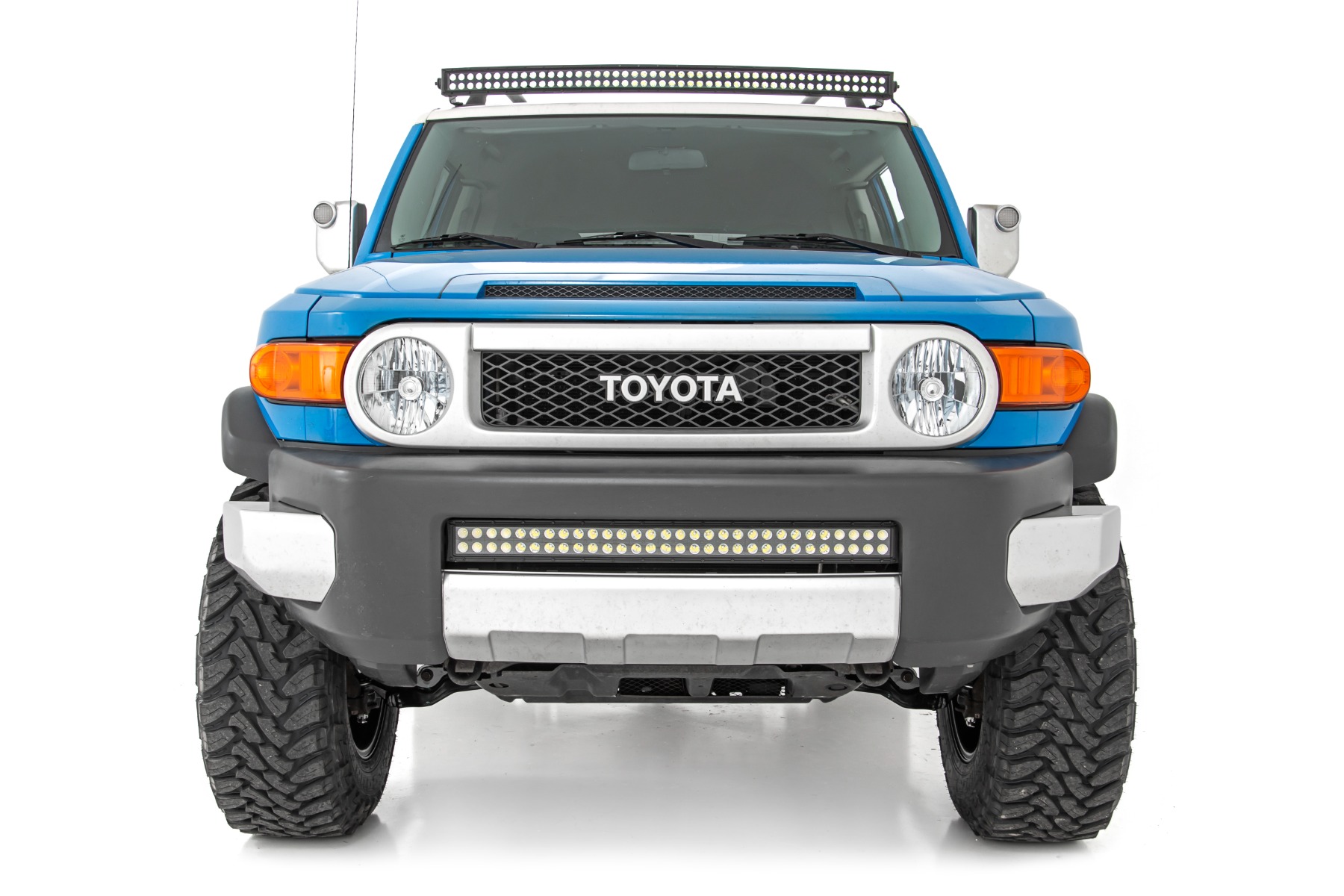 LED Light Kit | 50 Inch Curved | Dual Row DRL | Black Series | Toyota FJ Cruiser (07-14)