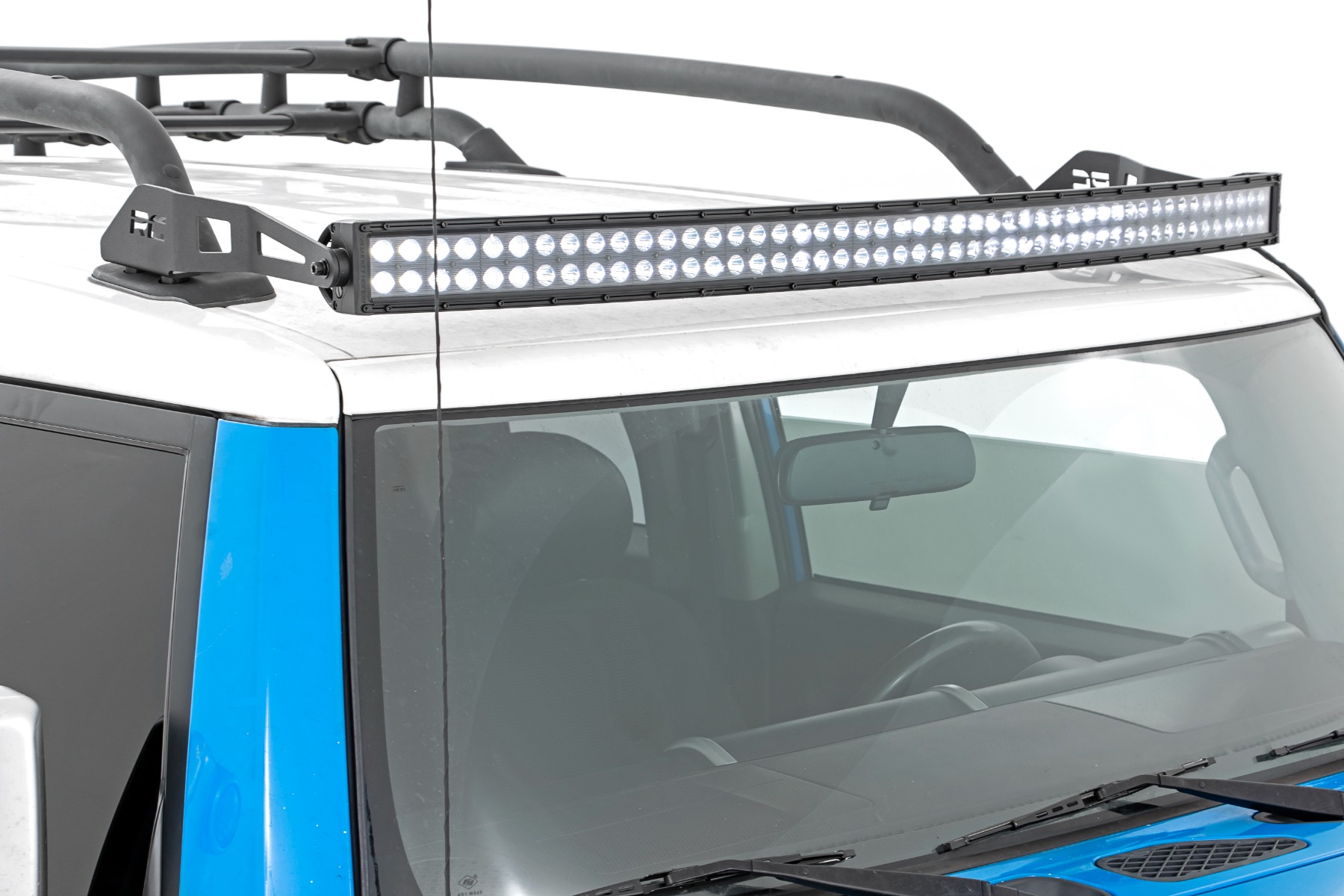 LED Light Kit | 50 Inch Curved | Dual Row Black | Toyota FJ Cruiser (07-14)
