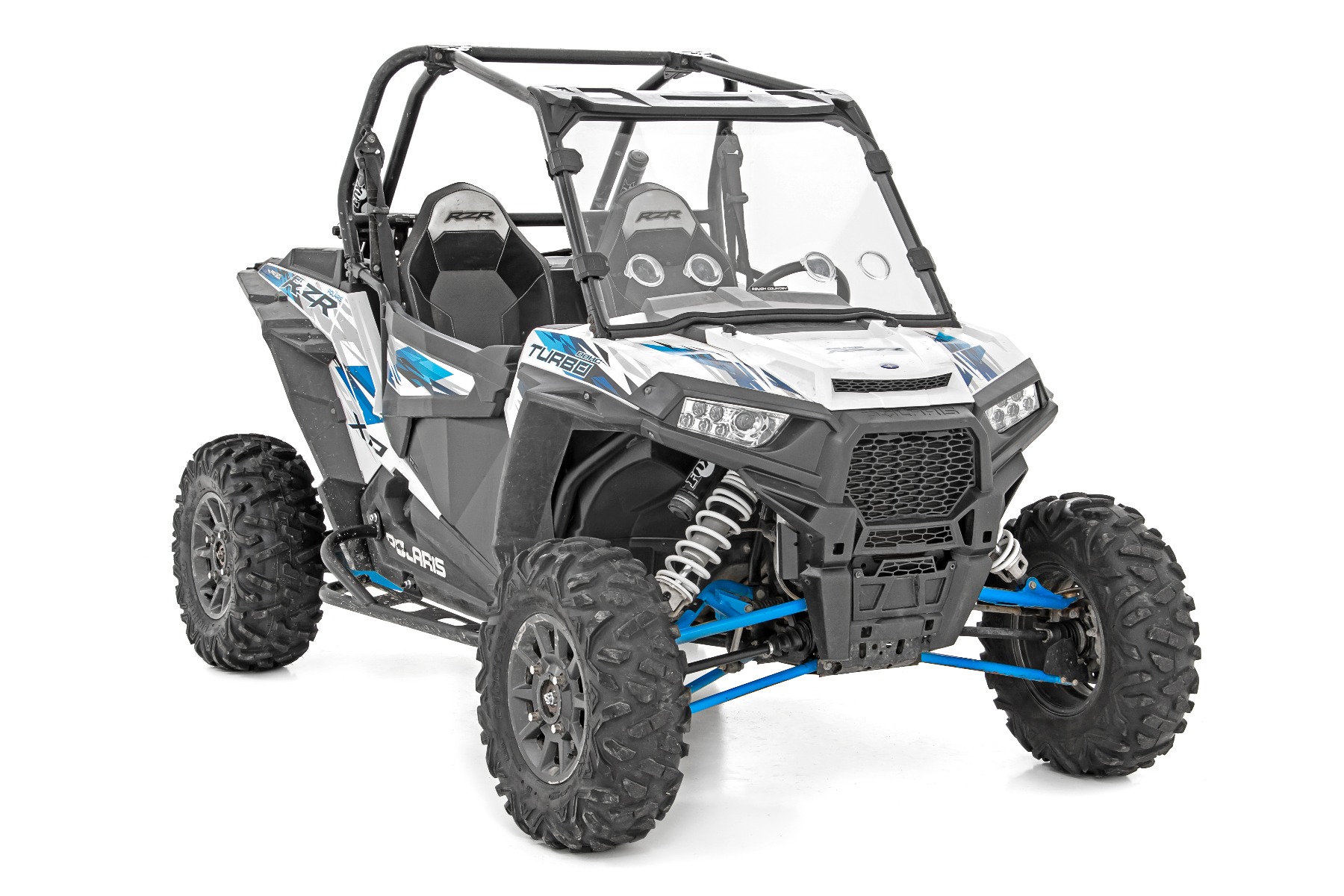 Vented Full Windshield | Scratch Resistant | Polaris RZR