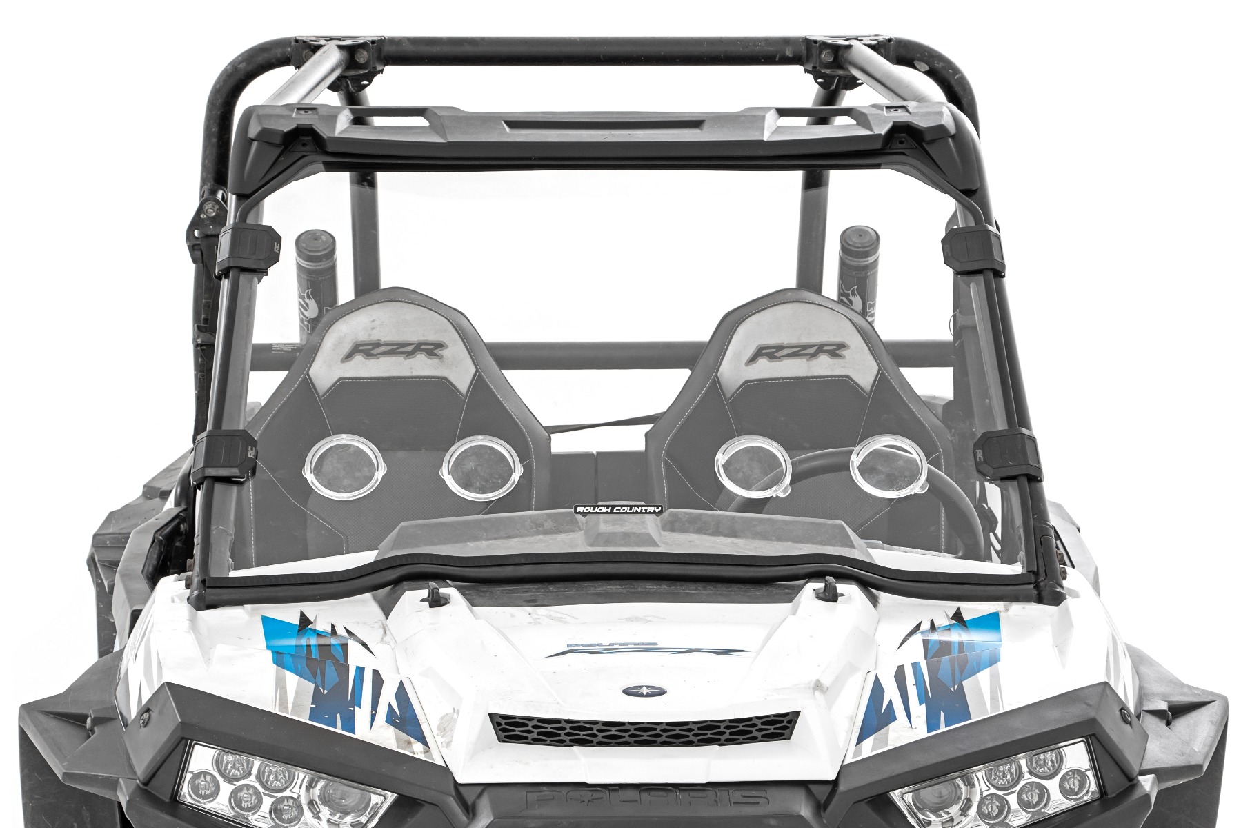 Vented Full Windshield | Scratch Resistant | Polaris RZR