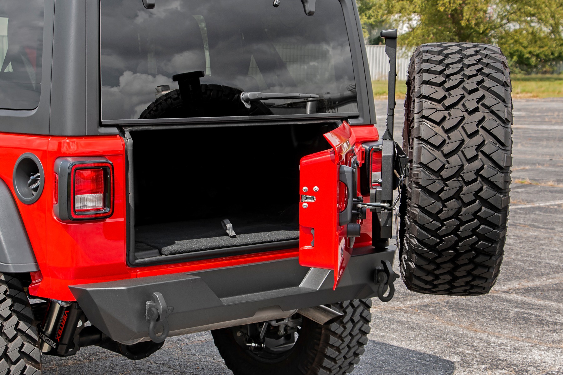 Rear Bumper | Trail | Tire Carrier | Jeep Wrangler JL (18-24) / Wrangler Unlimited (18-24) 