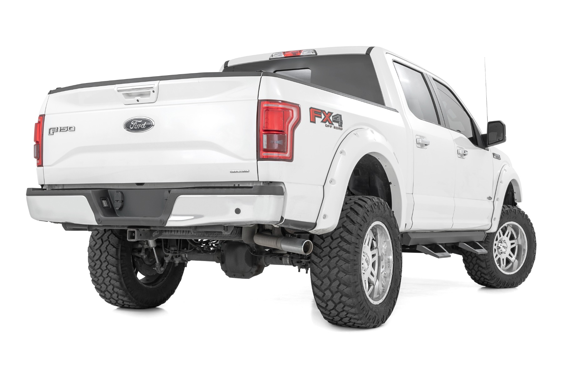 SRX2 Adj Aluminum Step | Crew Cab | Ford F-150 / Lightning / F-250 / F-350 / Raptor (15-24)