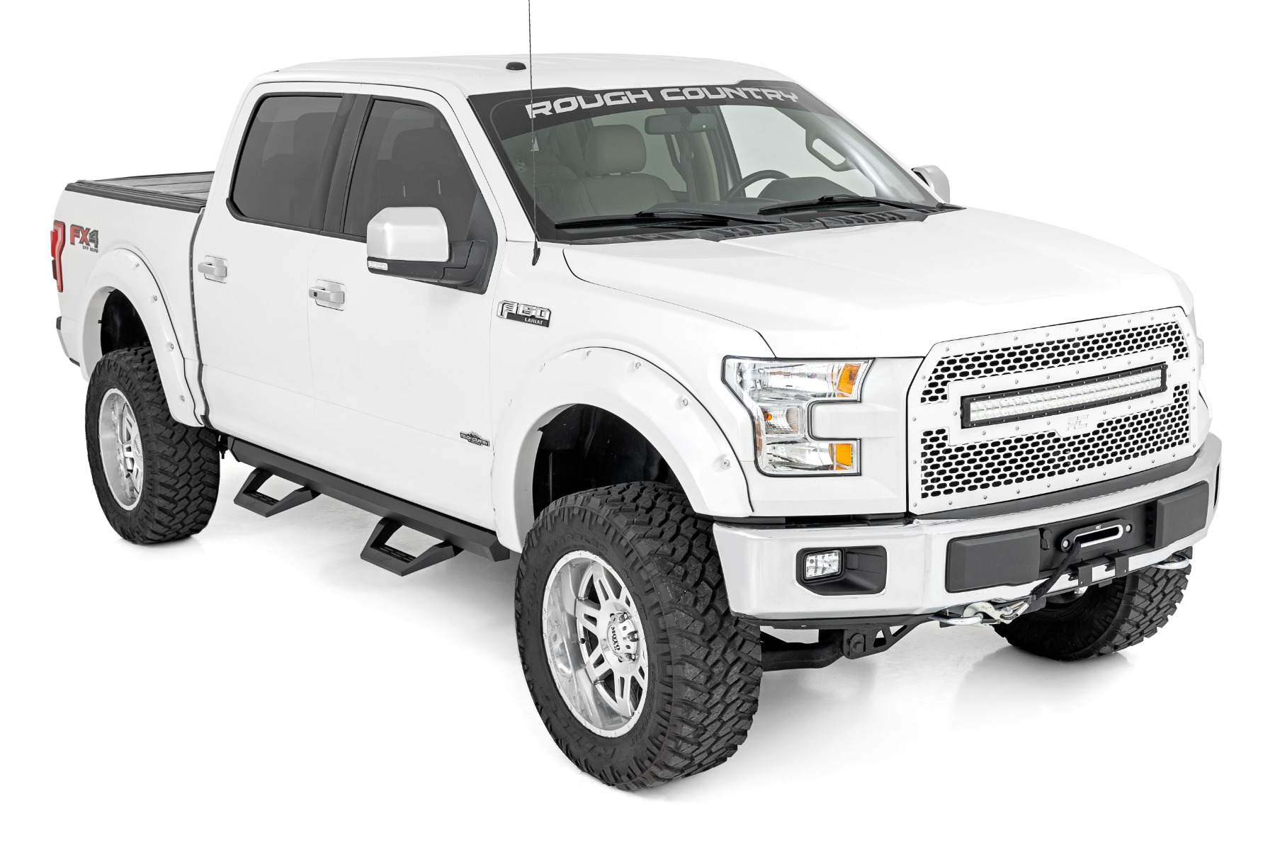 SRX2 Adj Aluminum Step | Crew Cab | Ford F-150 / Lightning / F-250 / F-350 / Raptor (15-24)