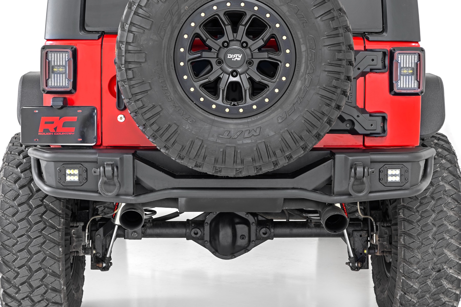 Rear Bumper | Tubular | Jeep Wrangler JK / Wrangler Unlimited(2007-2018)