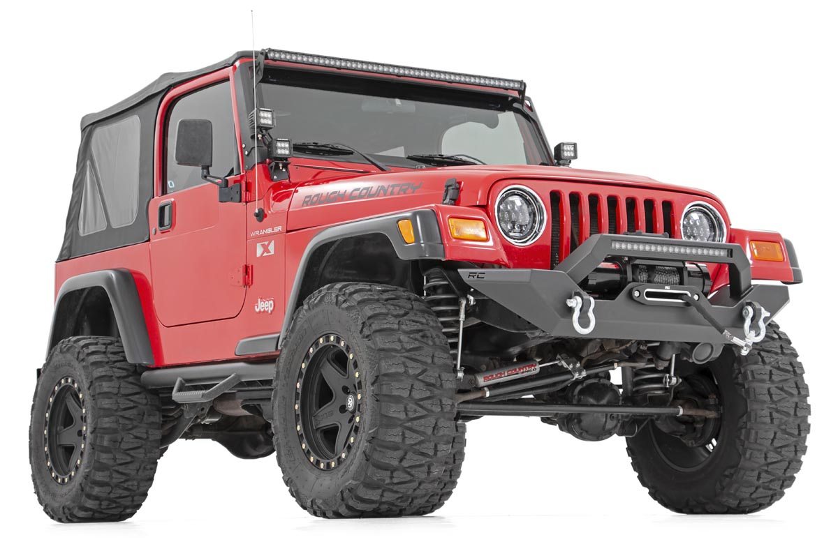 Front Bumper | Rock Crawler | Jeep Wrangler TJ (97-06) / Wrangler YJ (87-95) 