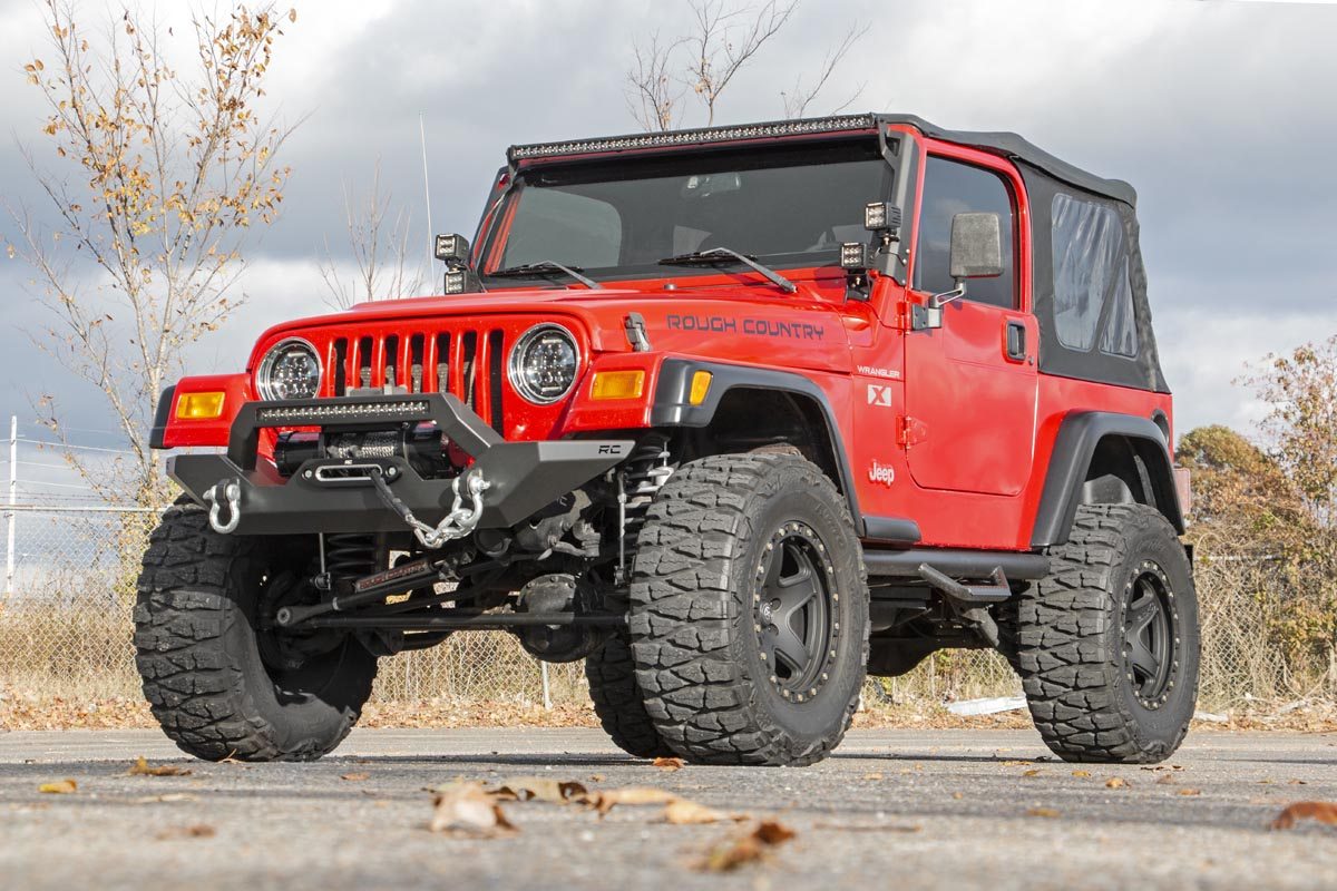 Front Bumper | Rock Crawler | Jeep Wrangler TJ (97-06) / Wrangler YJ (87-95) 