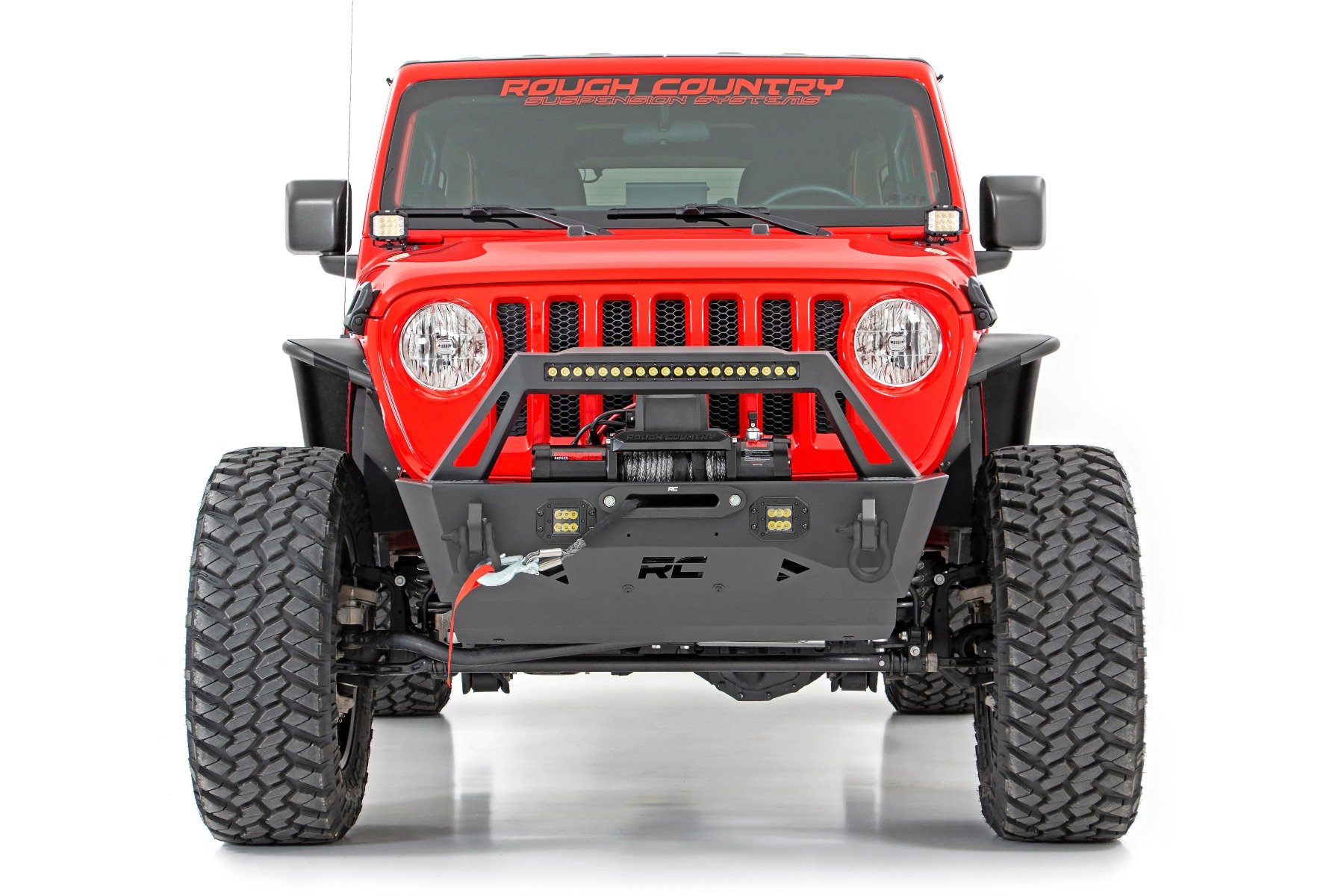 Front Bumper | Stubby | Trail | Jeep Gladiator JT / Wrangler JK & JL 