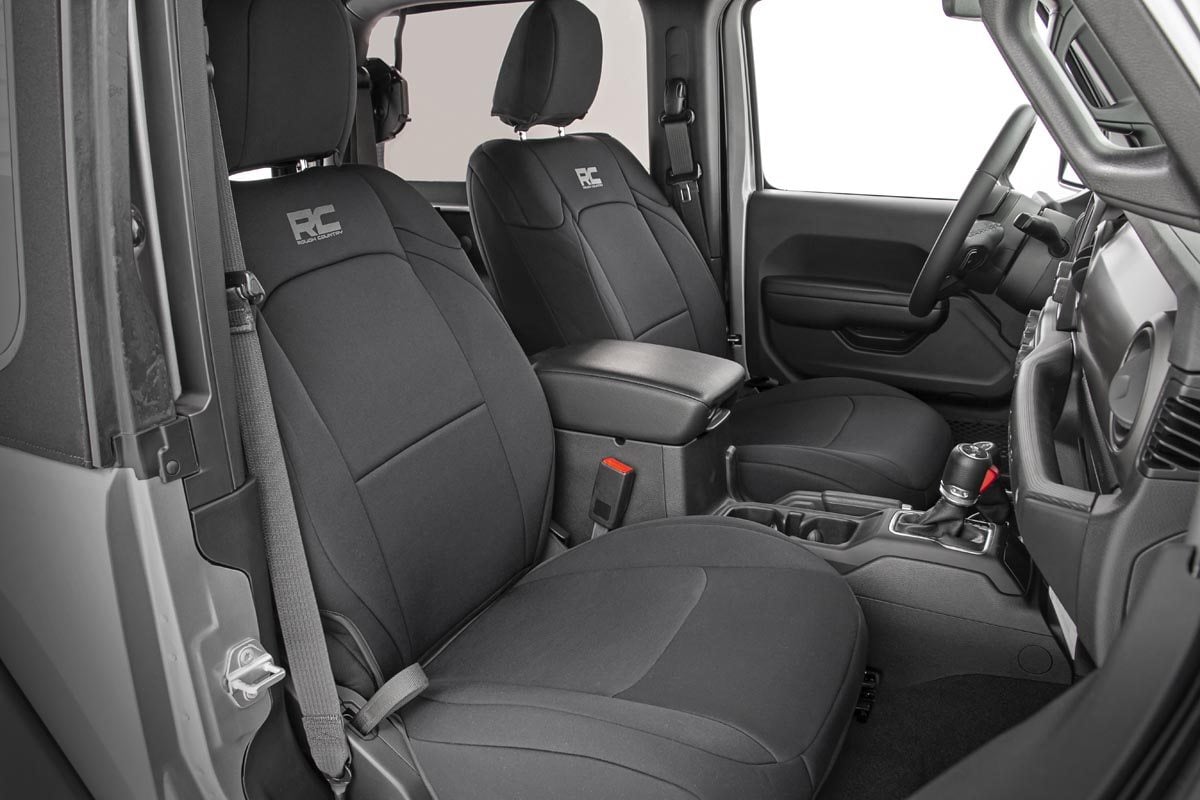 Seat Covers | Front and Rear | Jeep Wrangler JL 4WD (2018-2023)