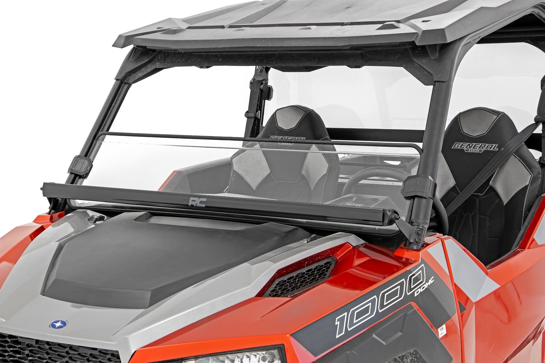 Half Windshield | Scratch Resistant | Polaris General / General XP 1000