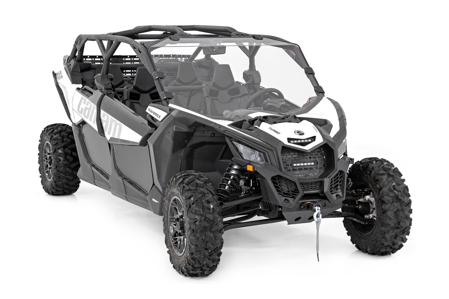 LED Light Kit | Cowl Mount | 6" Black Slimline | Can-Am Maverick X3 