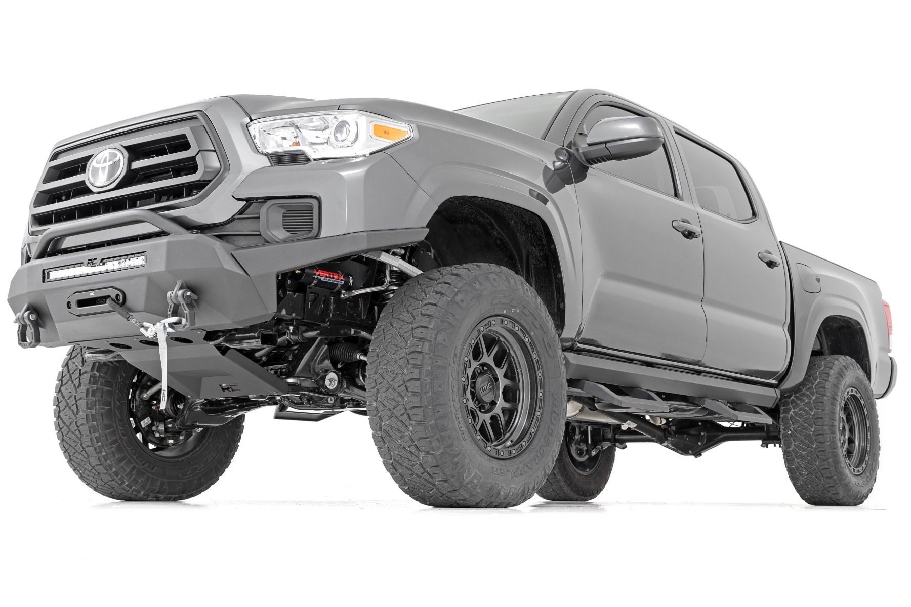 SR2 Adjustable Aluminum Steps | Double Cab | Toyota Tacoma (05-23)