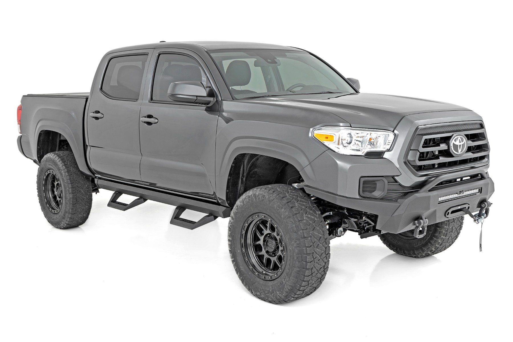 SRX2 Adj Aluminum Step | Double Cab | Toyota Tacoma 2WD / 4WD (2005-2023)