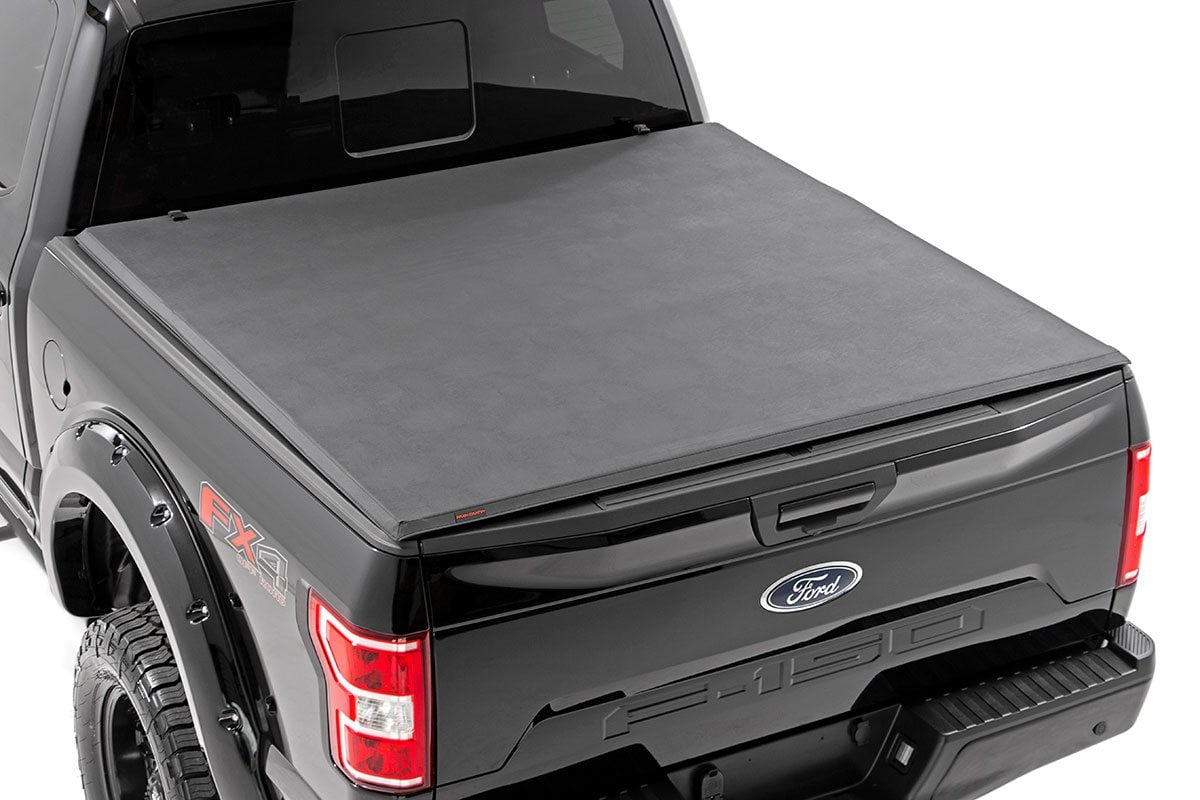 Bed Cover | Tri Fold | Soft | 5'7" Bed | Ford F-150 2WD / 4WD (01-03)