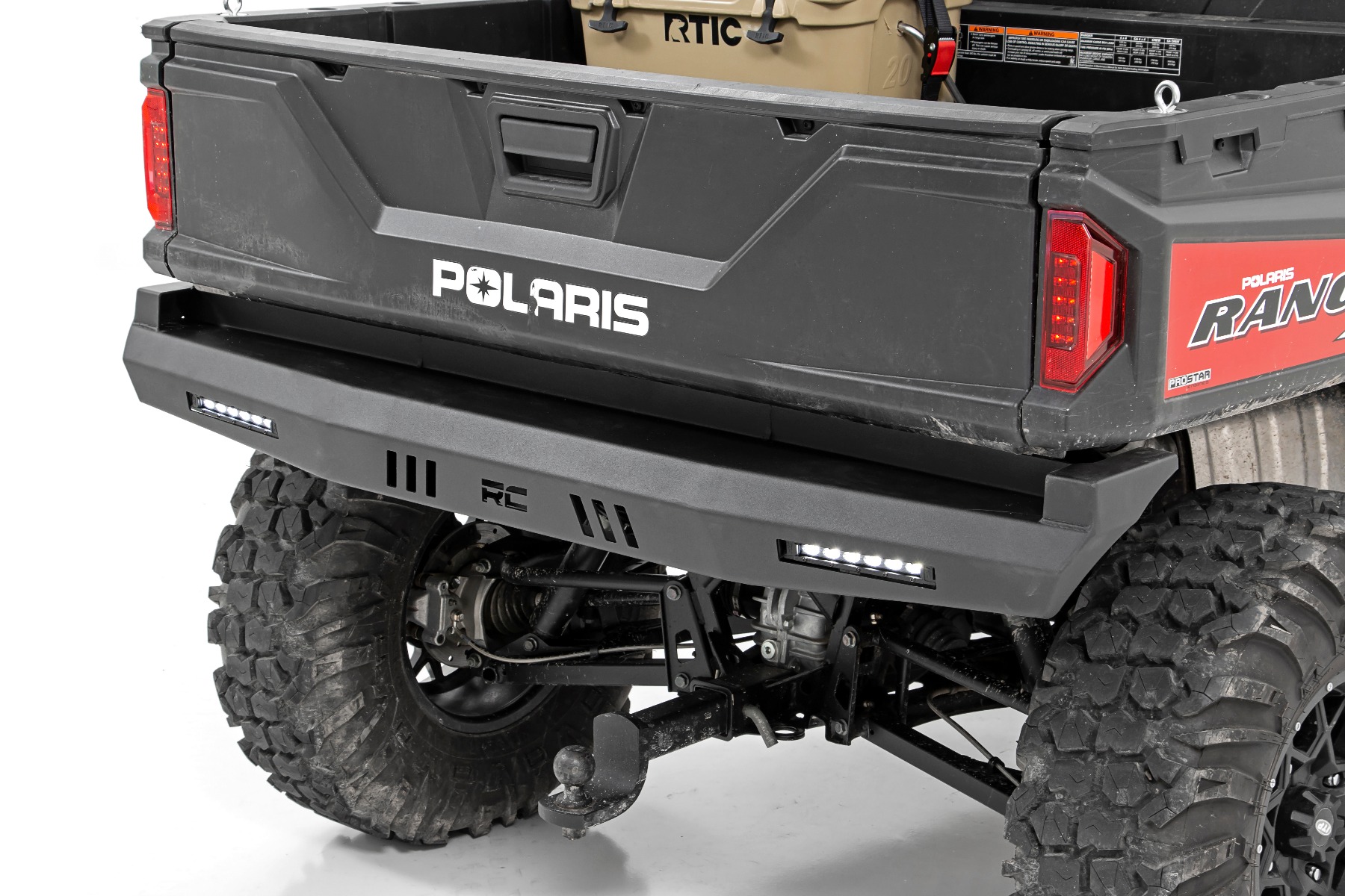 Bumper | Rear | 6" Black Slimline LED Pair | Multiple Makes & Models (Can-Am / Polaris)