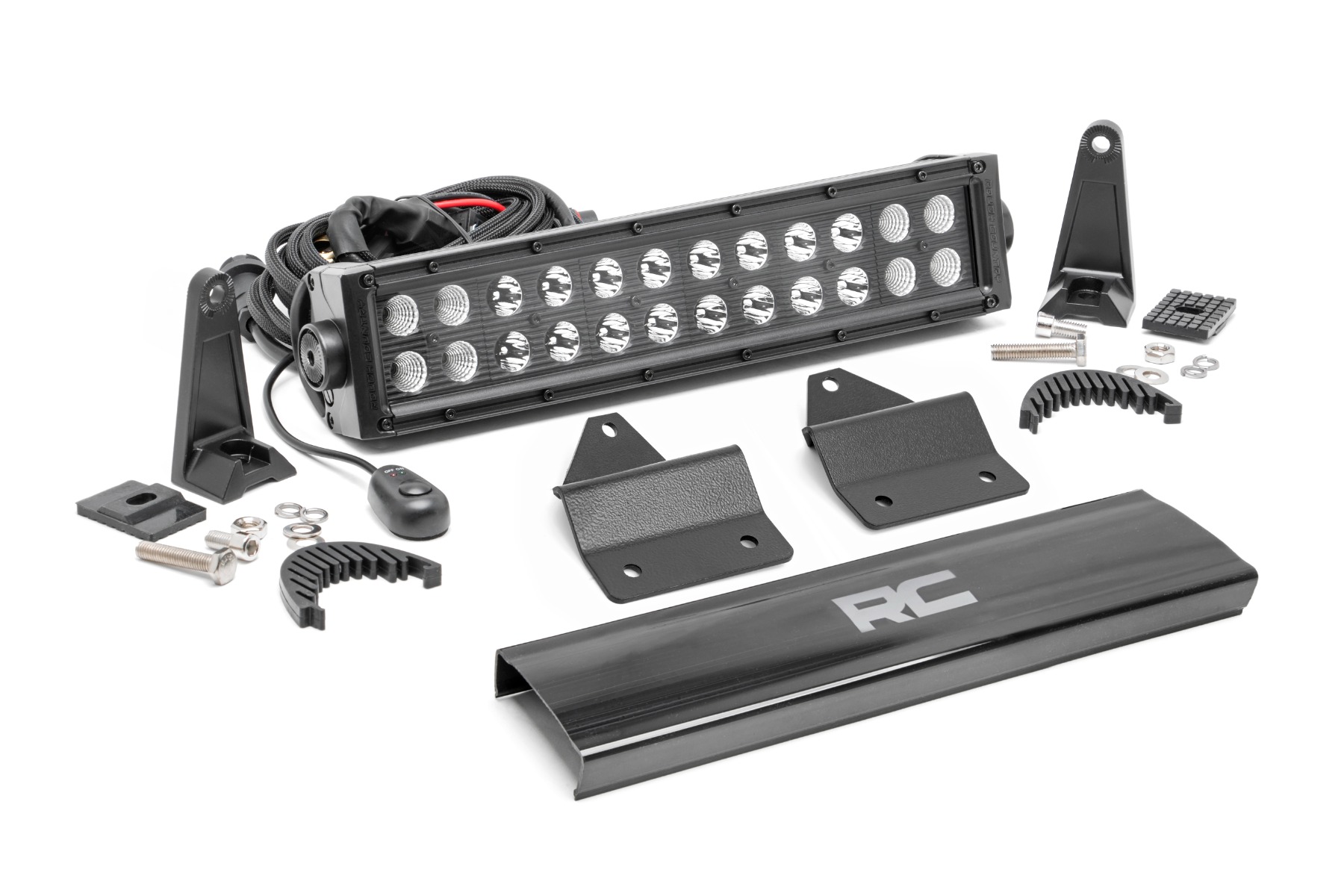 12" LED Light Kit | Hood Mount | Dual Row | Intimidator GC1K / GC1K Crew 