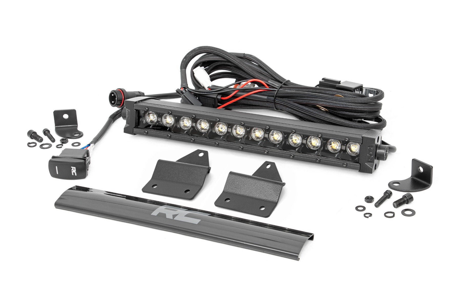 12" DRL LED Light Kit | Hood Mount | Single Row | Intimidator GC1K / GC1K Crew (18-22)