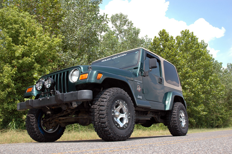 2.5 Inch Lift Kit | 4 Cyl | Jeep Wrangler TJ 4WD (1997-2006)