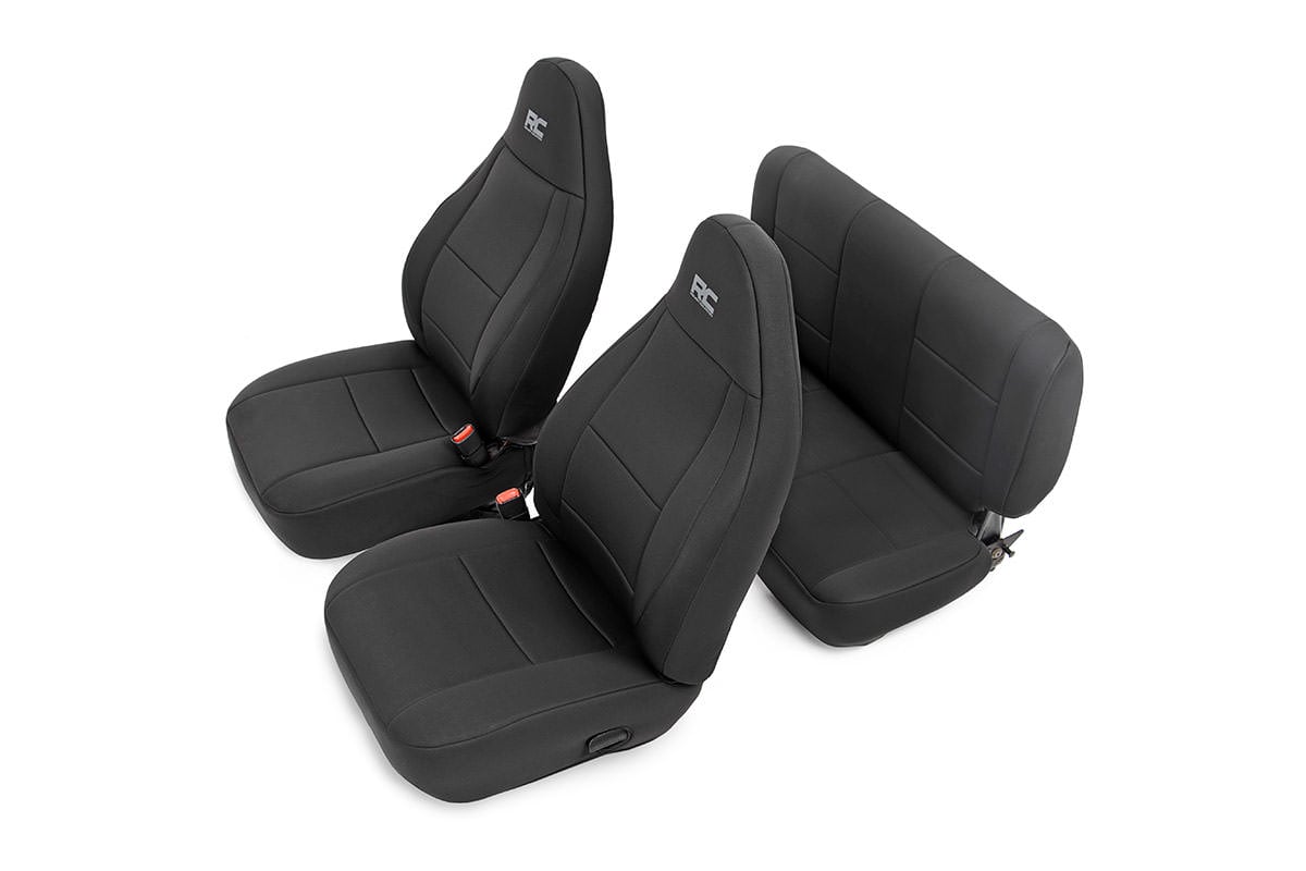 Seat Covers | Front and Rear | Jeep Wrangler TJ (03-06) 4WD