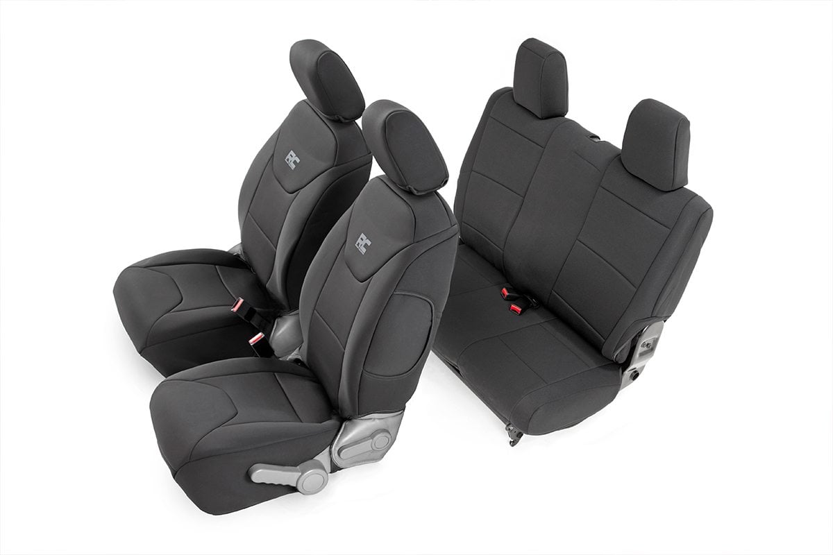Seat Covers | Front and Rear | Jeep Wrangler JK 4WD (2007-2010)