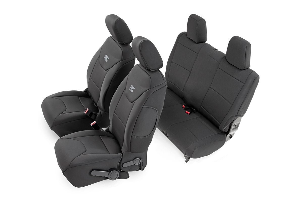 Seat Covers | Front and Rear | Jeep Wrangler JK 4WD (2013-2018)