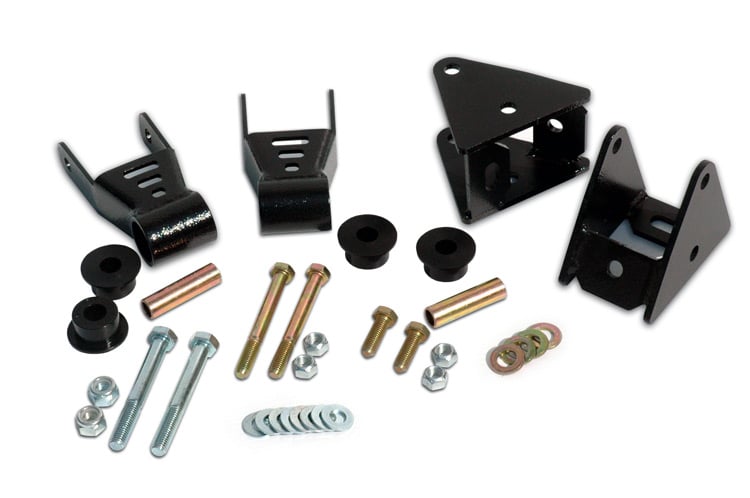 Front Shackle Reversal Kit | Jeep Wrangler YJ 4WD (1987-1995)
