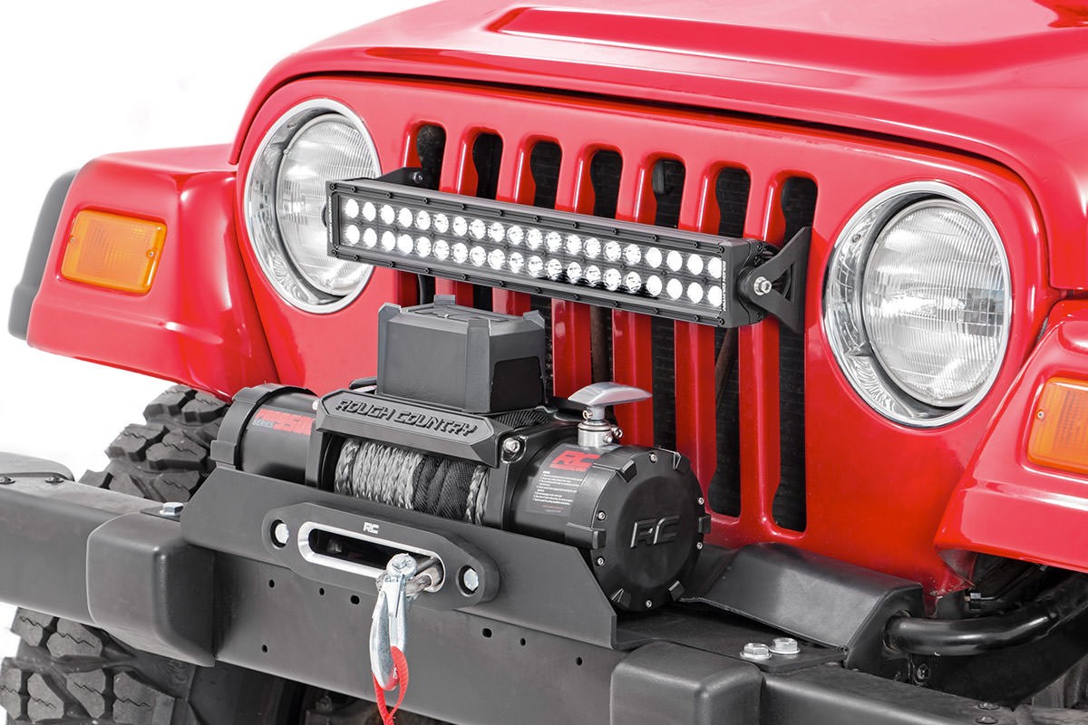 Winch Mounting Plate | Jeep Wrangler TJ (97-06) / Wrangler YJ (87-95) 