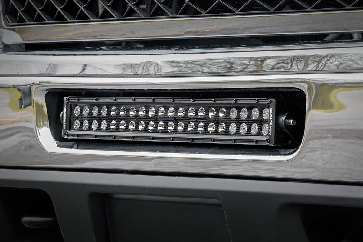 LED Light Mount | Bumper | 20" | Chevy Silverado 2500 HD 4WD (11-14)