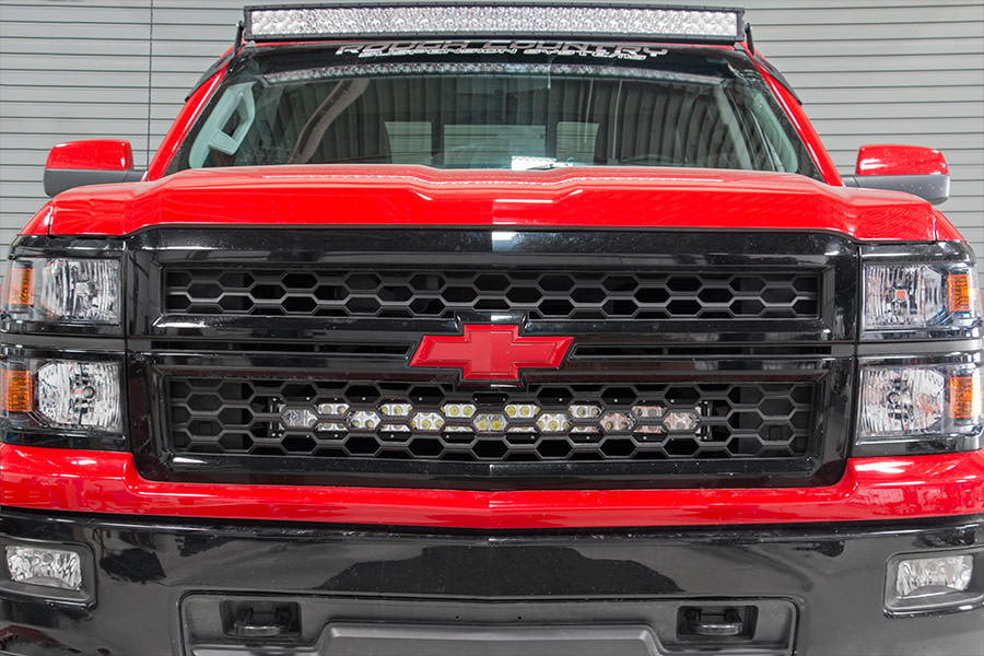 Chevrolet 30in Curved Cree LED Grille Kit | Dual Row (14-15 Silverado 1500)