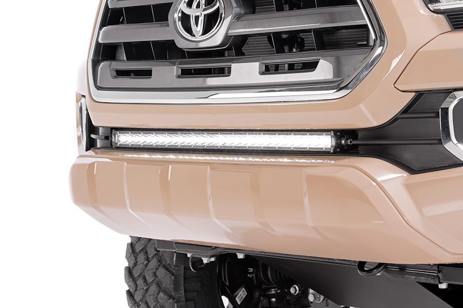 LED Light Kit | Lower Grille Mount | 30" Black Single Row | Toyota Tacoma (16-23)