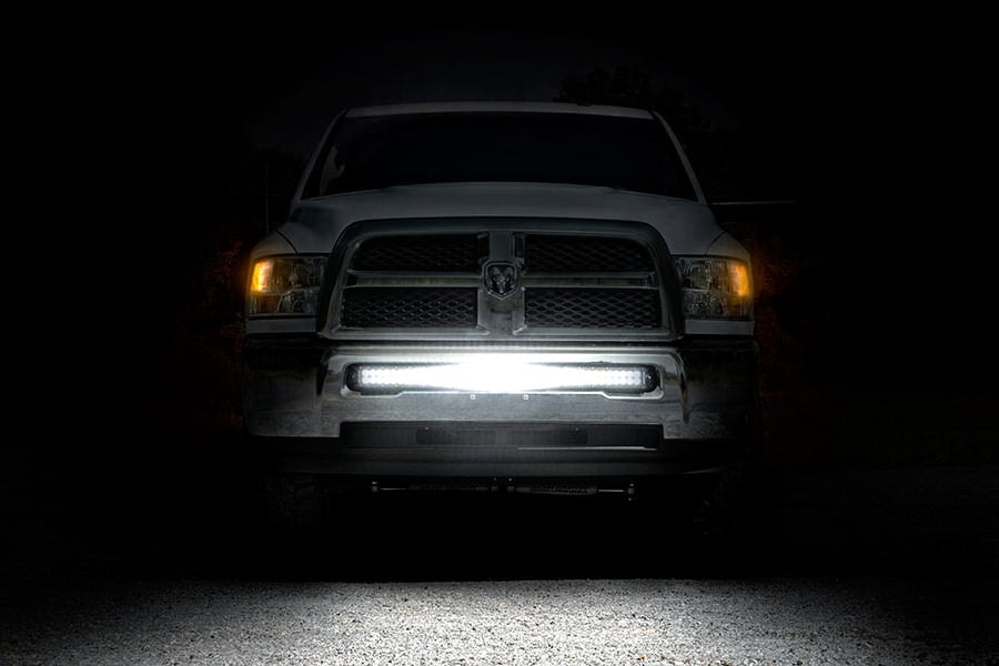 LED Bumper Mount | 40" Curved | Ram 2500 / 3500 4WD (2010-2018)