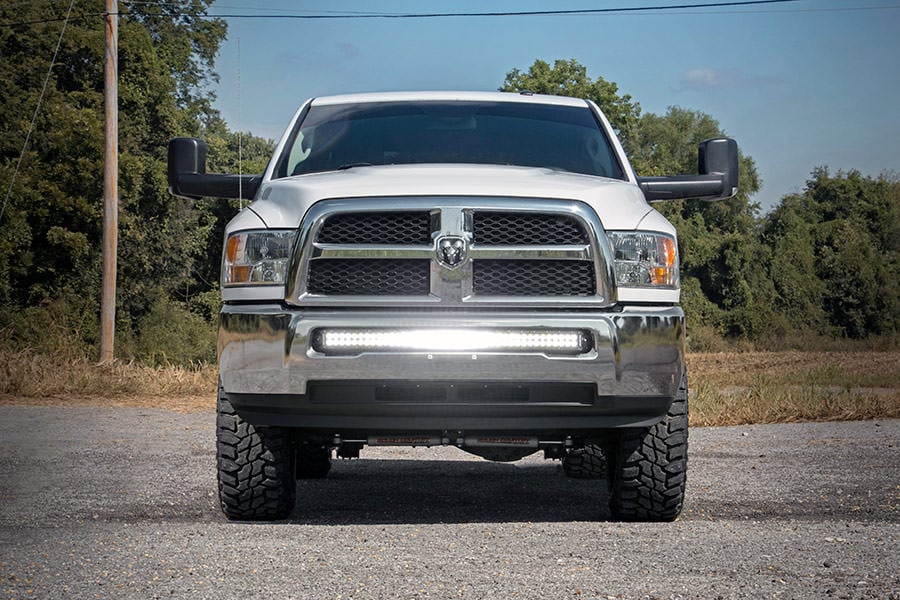 LED Bumper Mount | 40" Curved | Ram 2500 / 3500 4WD (2010-2018)