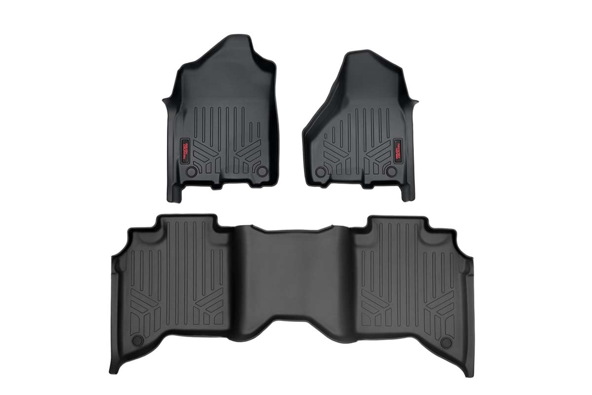 Floor Mats | FR & RR | FR Bucket | Crew | Ram 2500 2WD / 4WD (19-24)