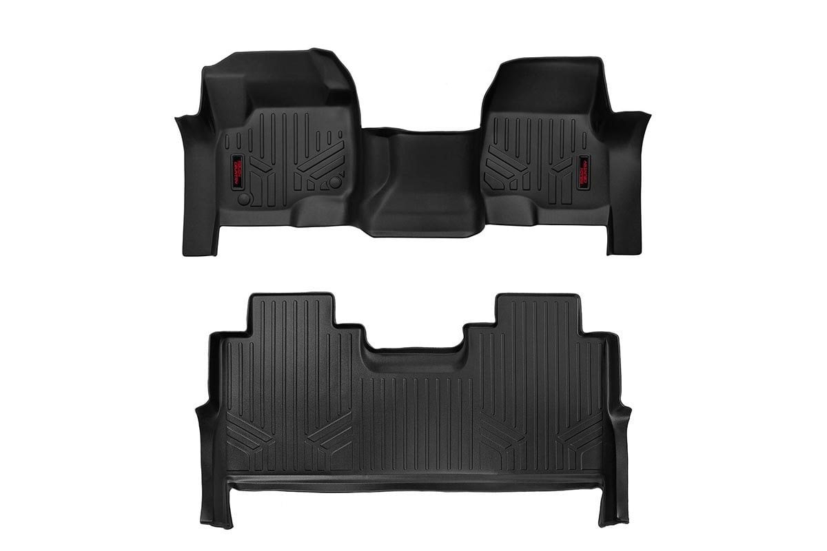 Floor Mats | FR & RR | FR Bench | Ford F-250 / F-350 Super Duty 2WD / 4WD (17-24)