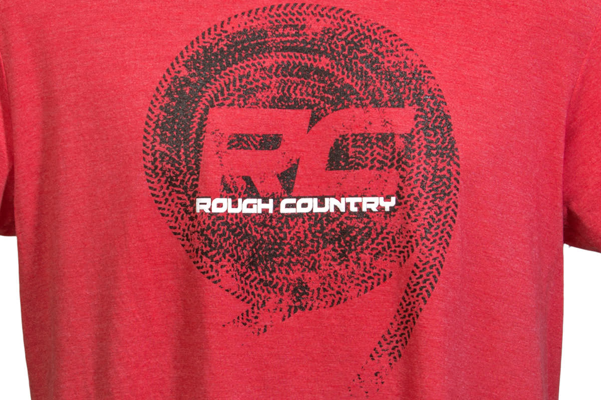 Rough Country T-Shirt | Donut | Red | Size SM